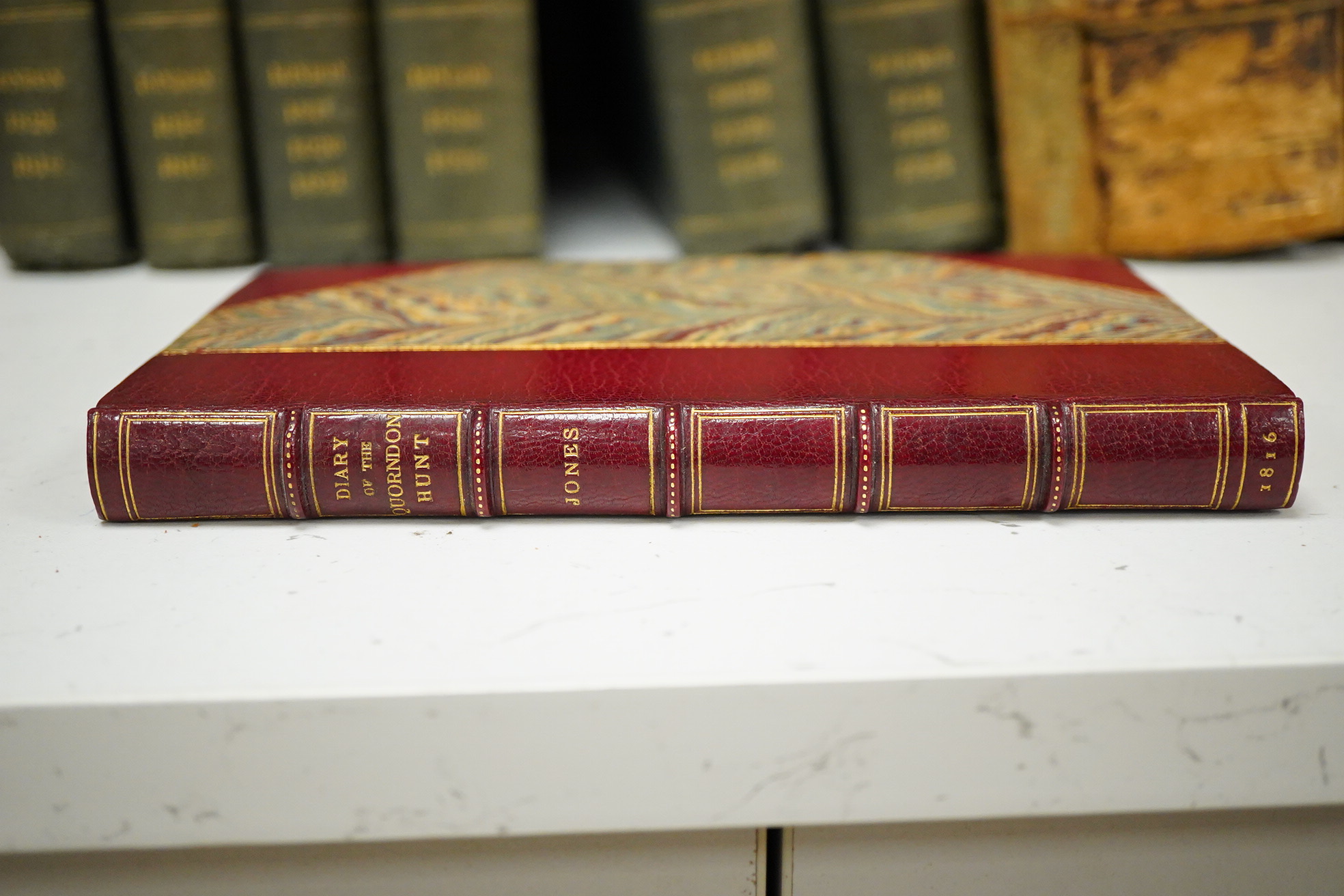 Jones, Thomas - A Diary, of the Quorndon Hunt, from the year 1791 to 1800, inclusive ... to which will be subjoined, the celebrated Billesdon Coplow pamphlet. subscribers list (and 'latecomers' slip tipped-in); earlier 2